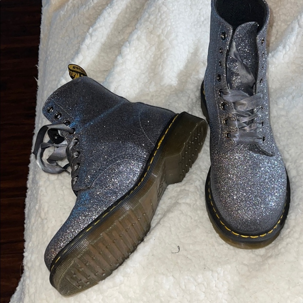 Doc marten 1460 Pascal Grey Glitter size 9